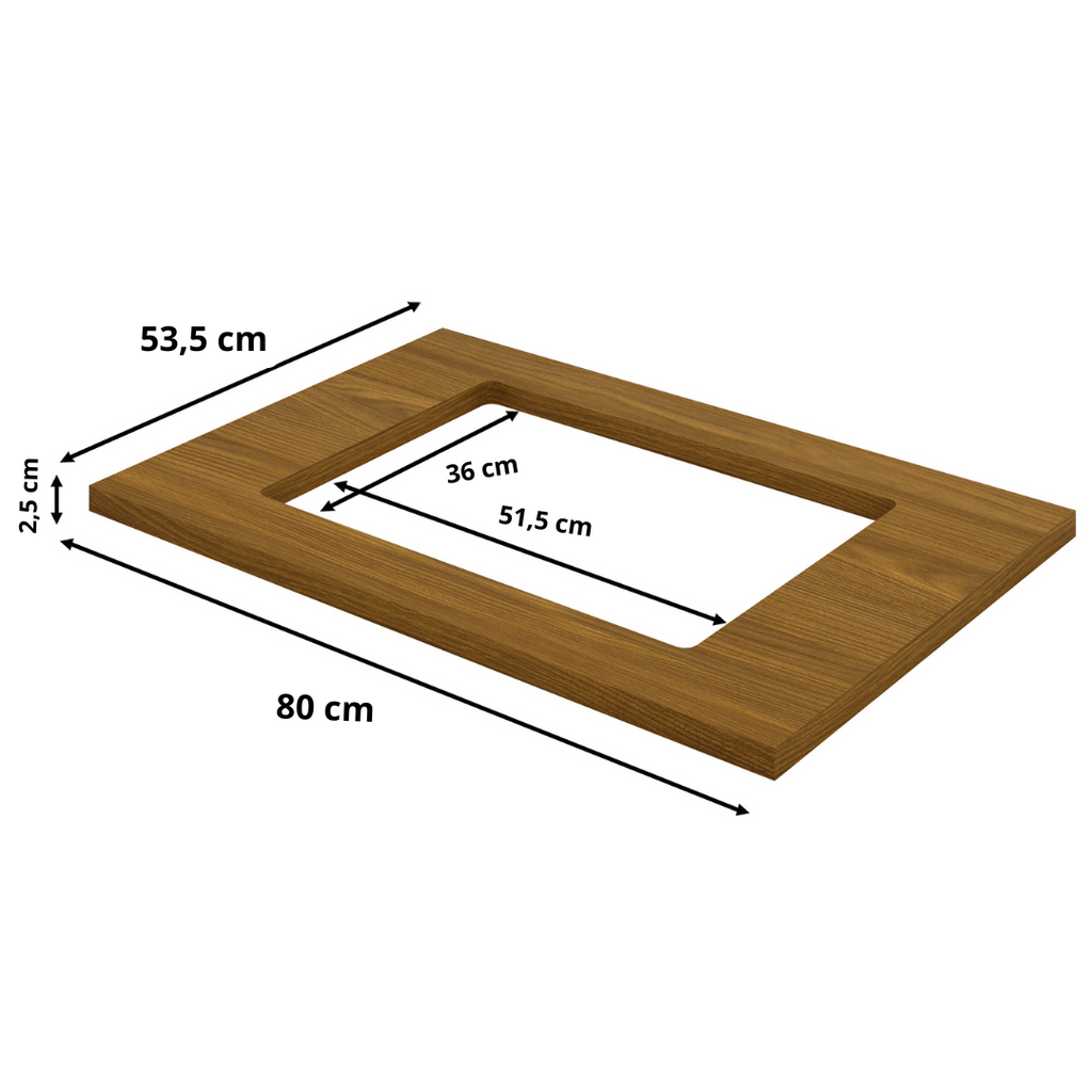 Tampo C908 Americana Henn 80cm CookTop Nature