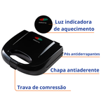 Waffle Agratto AWAF01I-02 750W 220V