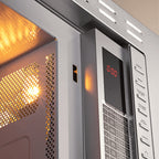 Kit Fischer de Embutir Forno Elétrico 48L Fit Line + Micro-ondas 25L Fit Line Inox 220V