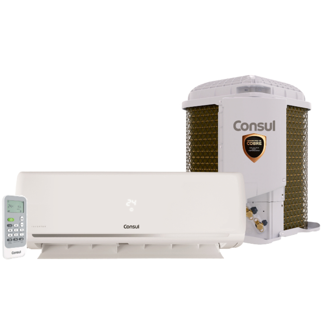 Ar-Condicionado Split Consul 12000 BTUs Dual Inverter Cobre Frio Branco 220V