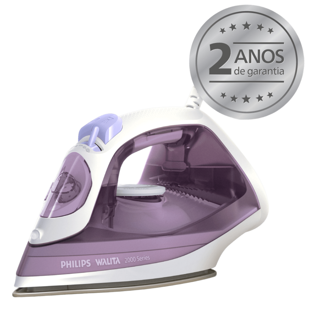 Ferro de Passar a Vapor Philips Walita Serie 2000 DST2020 Roxo 220V