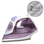 Ferro de Passar a Vapor Philips Walita Serie 2000 DST2020 Roxo 220V