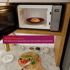 Micro-ondas Brastemp 23L com Multi Preparos BMS23AR Inox 220V
