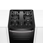 Fogão de Embutir 4 Bocas Electrolux Preto Experience FE4BP com Mesa de Vidro, PerfectCook e VaporBake Bivolt