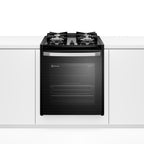 Fogão de Embutir 4 Bocas Electrolux Preto Experience FE4BP com Mesa de Vidro, PerfectCook e VaporBake Bivolt
