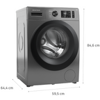 Lavadora de Roupas Brastemp 11KG BNF11AB Smart Sensor Titanium 220V