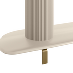 Aparador Olimpo Linea Orgânico Off White com Pés Dourados