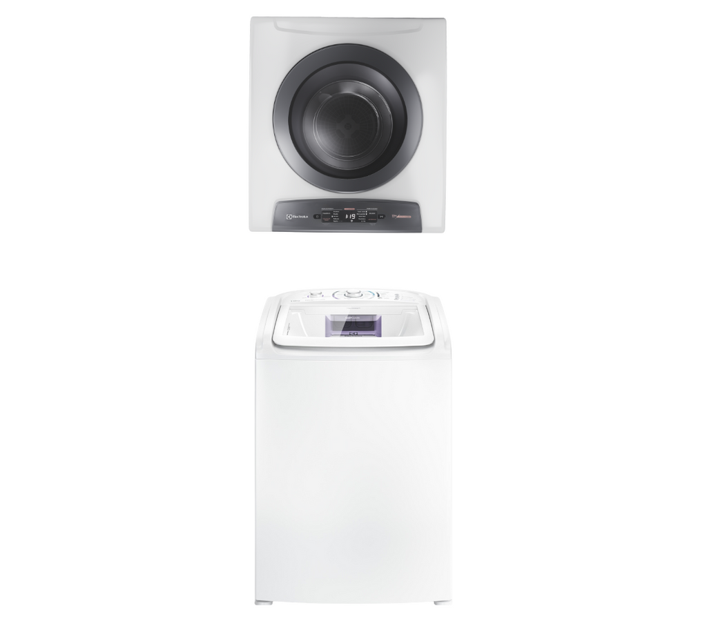 Conjunto Electrolux Lavadora de Roupas 11kg LES11 + Secadora Piso e Parede 11kg SVB11 220V