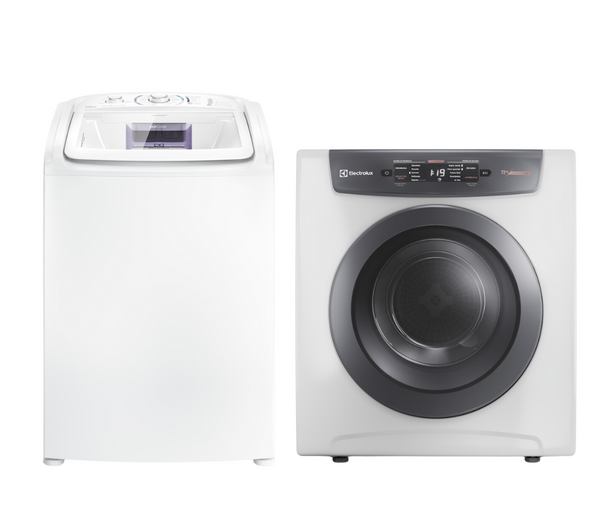 Conjunto Electrolux Lavadora de Roupas 11kg LES11 + Secadora Piso e Parede 11kg SVB11 220V