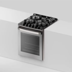 Fogão 4 Bocas Electrolux de Embutir FE4EG Mesa Vidro PerfectCook  Cinza 220V