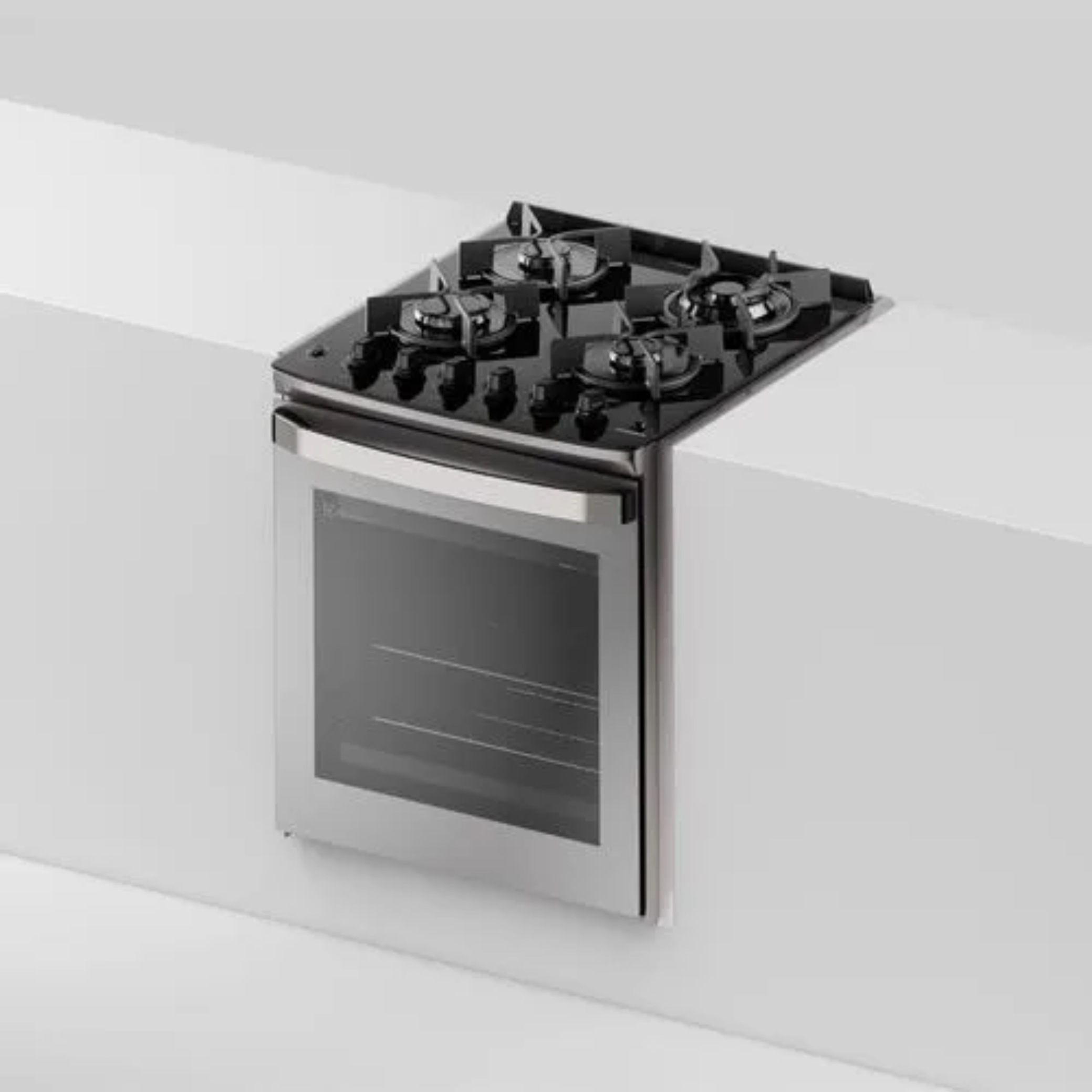 Fogão 4 Bocas Electrolux de Embutir FE4EG Mesa Vidro PerfectCook  Cinza 220V