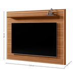 Painel Suspenso Córdoba Linea 182cm com Led Canela