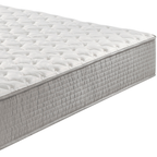 Colchão Agile Viúva Ecoflex 120x198x30cm Molas Ensacadas Wide Cinza Chumbo