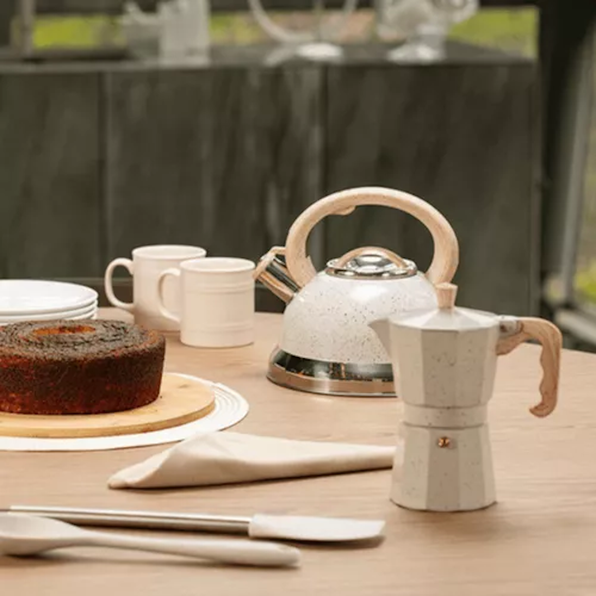 Chaleira Roma Brinox 2,7L Indução com Apito Vanilla