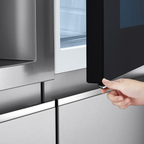 Refrigerador LG 628L Side By Side InstaView UVNano Inverter Inox Look Bivolt