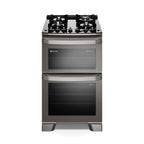 Fogão 4 Bocas Electrolux Experience FE4DC Duplo Forno PerfectCook360 Cinza 220V