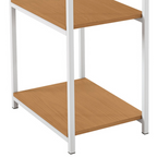 Bancada Industrial LI044 Kappesberg 90cm Prateleiras Canela e Branco
