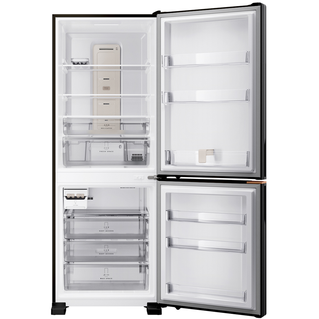Refrigerador Brastemp 500L BRE66AE Duplex Inverse Inteligente B= Smart Black Inox Bivolt