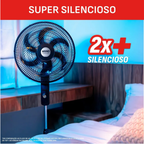 Ventilador de Coluna Arno 40cm VE2C Essential Preto 220V