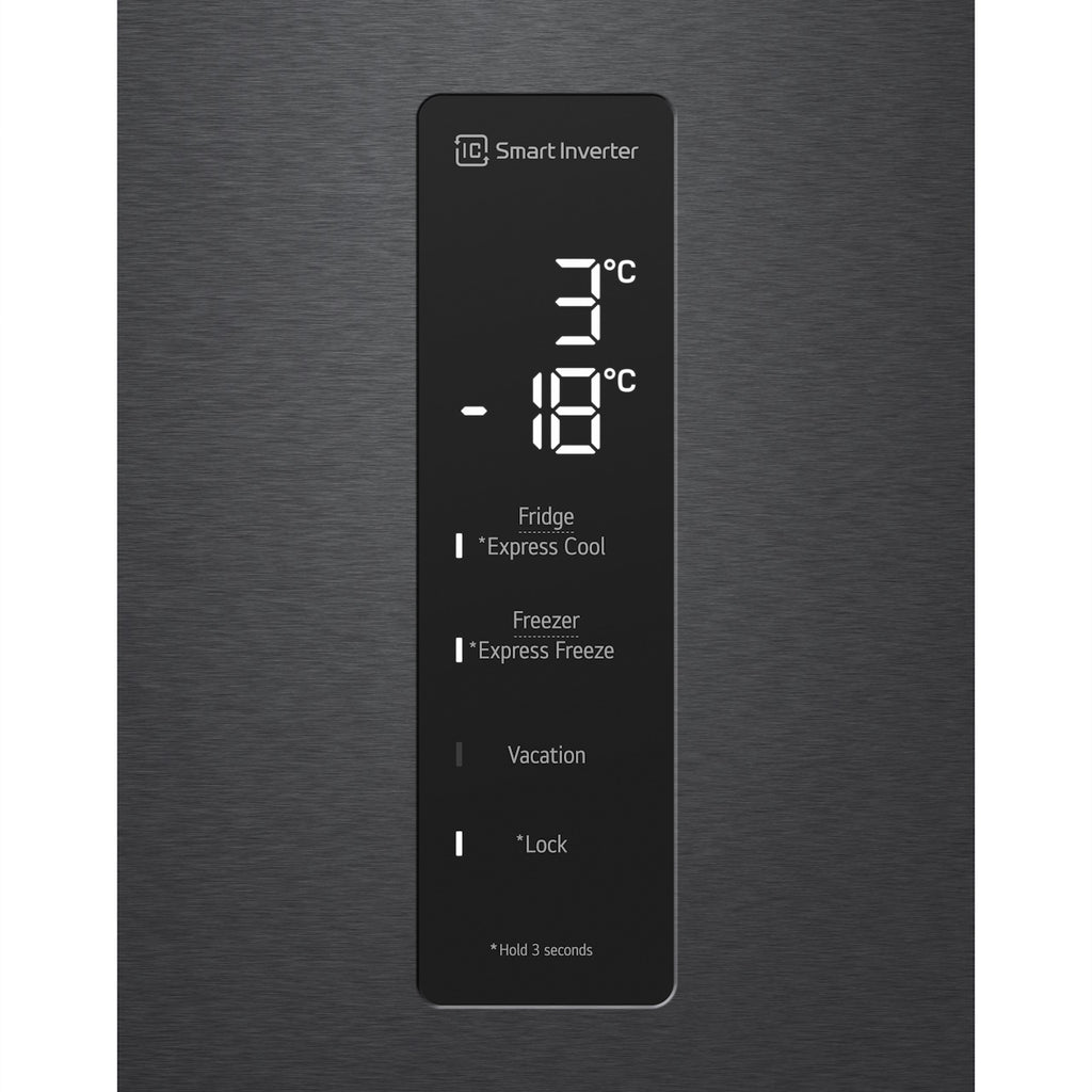 Refrigerador LG 462L Inverter Duplex Smart Inverse Black Inox 220V