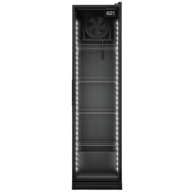 Cervejeira Gelopar 310L GCB-30LB Porta de Vidro Iluminação em LED Preto 220V