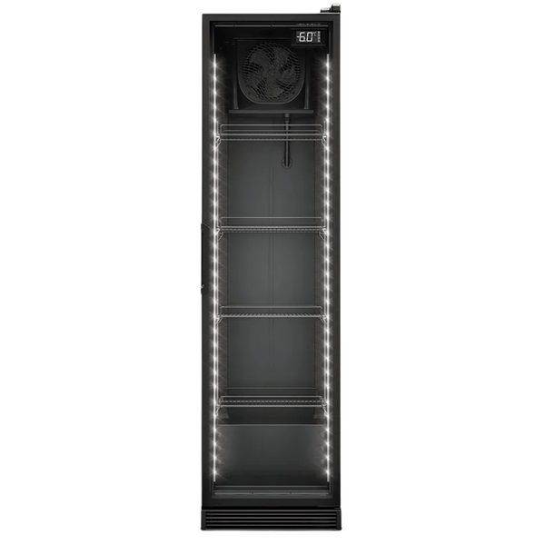 Cervejeira Gelopar 310L GCB-30LB Porta de Vidro Iluminação em LED Preto 220V