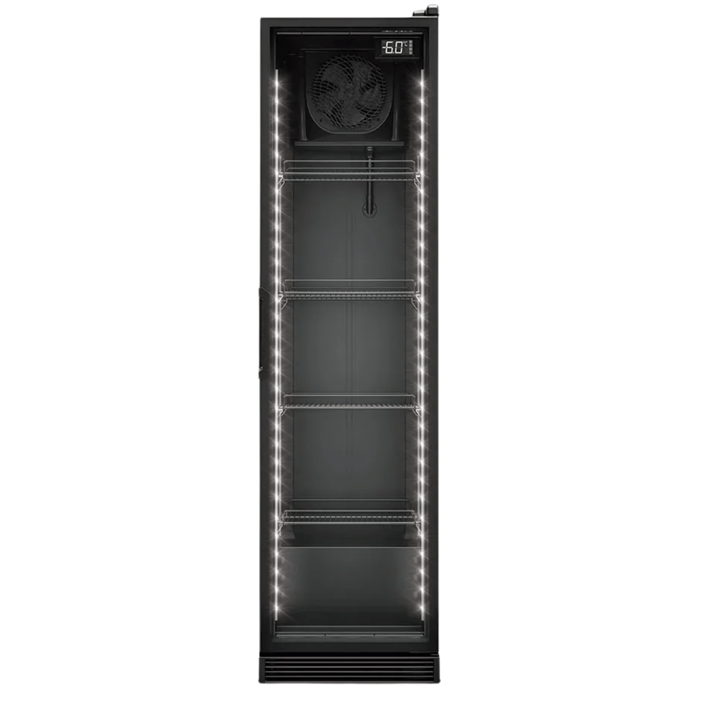 Cervejeira Gelopar 310L GCB-30LB Porta de Vidro Iluminação em LED Preto 220V