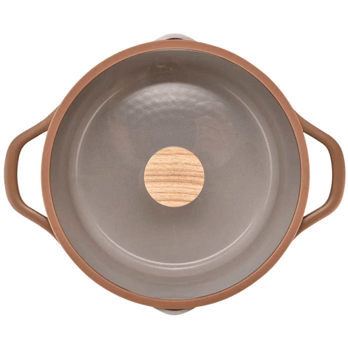 Jogo de Panelas Ceramic Life Brinox 5 Peças Indução Duna Terracota