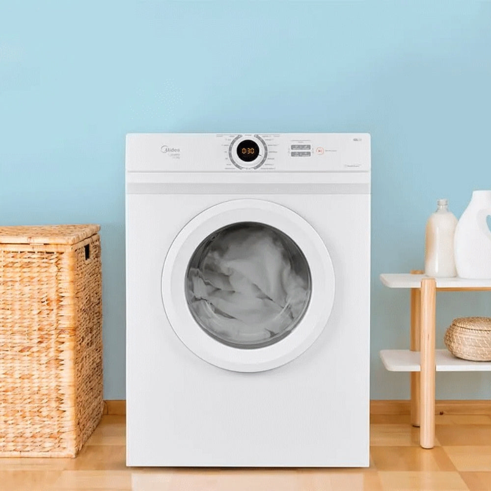 Secadora Midea HealthGuard 11,2Kg 15 Programas de Secagem Cesto Inox Branco 220V