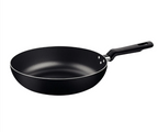 Frigideira Funda Tramontina Loreto em Alumínio com Revestimento Interno e Externo em Antiaderente Starflon Max Grafite 28 cm 3,3 L