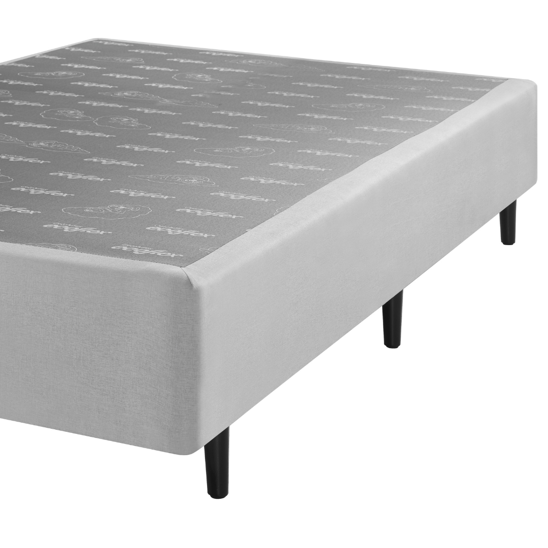 Base Para Colchão Casal Ecoflex 138x188x25cm Prata