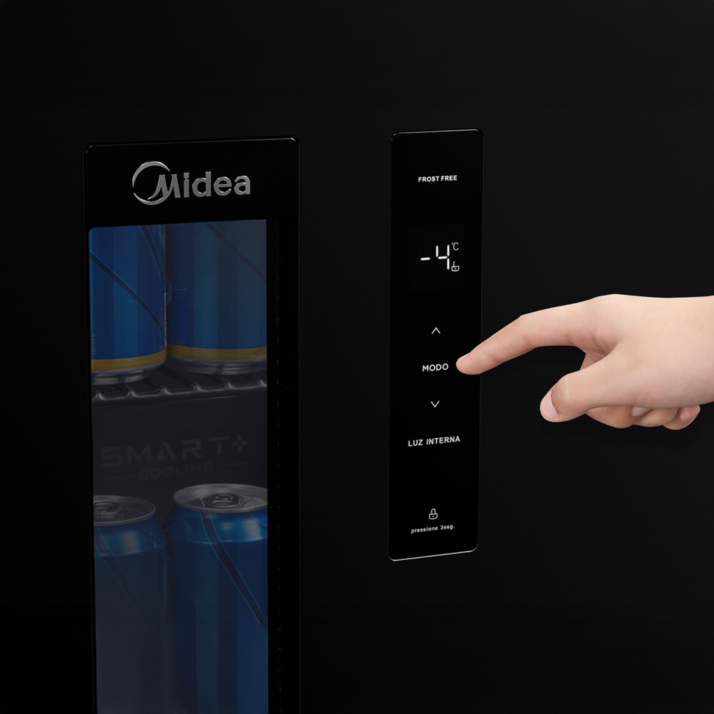 Cervejeira Flex Midea 82L Frigobar ou Adega Preto 220V