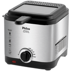 Fritadeira Elétrica com Oléo Philco 1,8L  Deep Fry Inox 220V