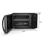 Micro-ondas Panasonic 27L Dupla Refeição Antiaderente Preto 220V