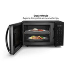 Micro-ondas Panasonic 27L Dupla Refeição Antiaderente Preto 220V