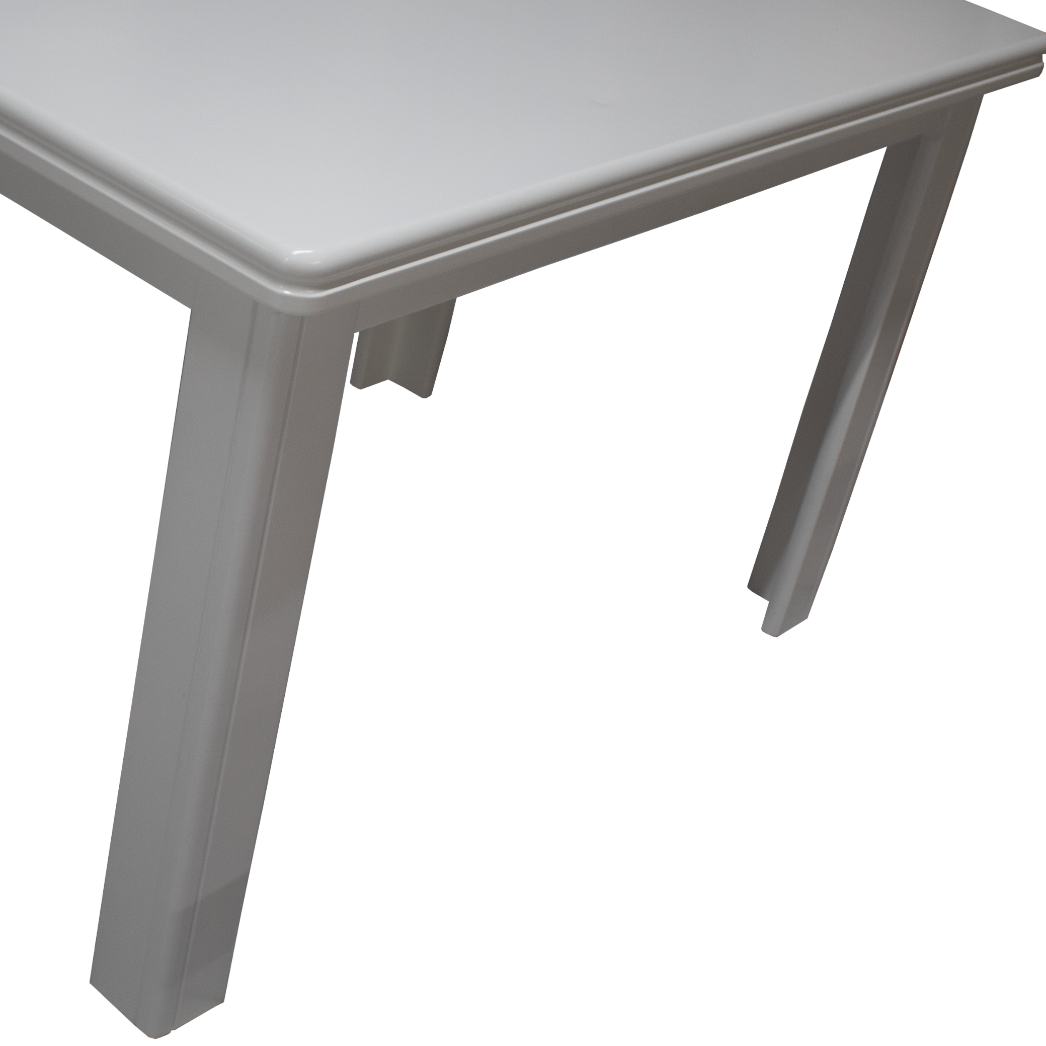 Mesa Retangular Milena Matte 120x80cm Madeira Branco