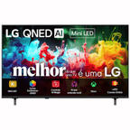 Smart TV QNED 65" 4K LG 65QNED Mini LED AI Preto 220V