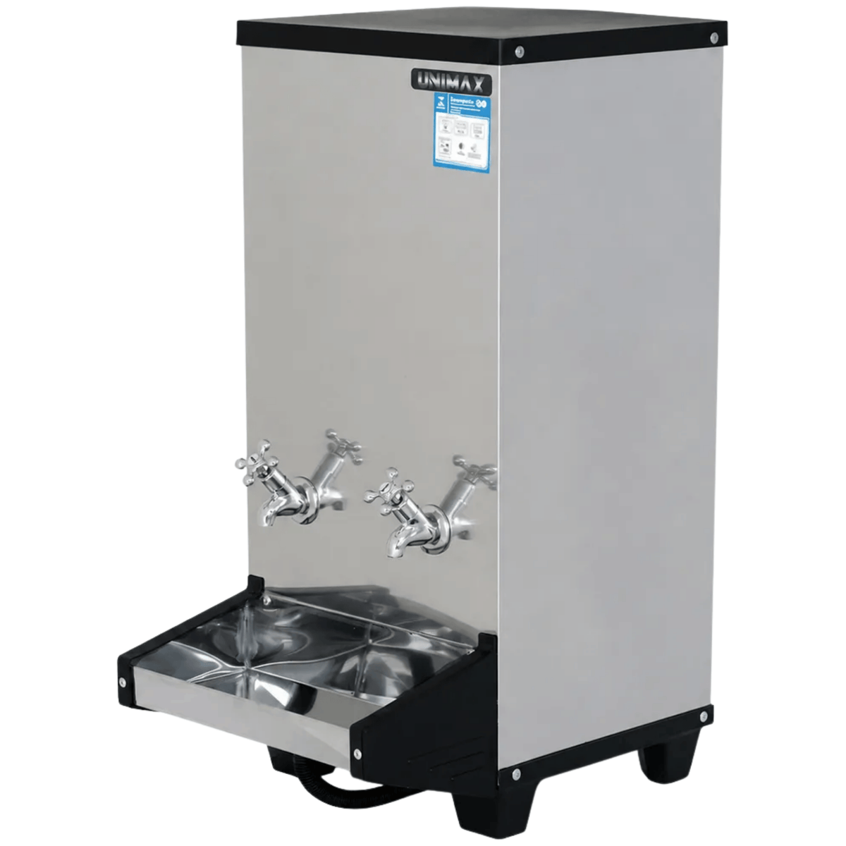 Bebedouro de Água Industrial Unimax 25L Bancada Inox 220V