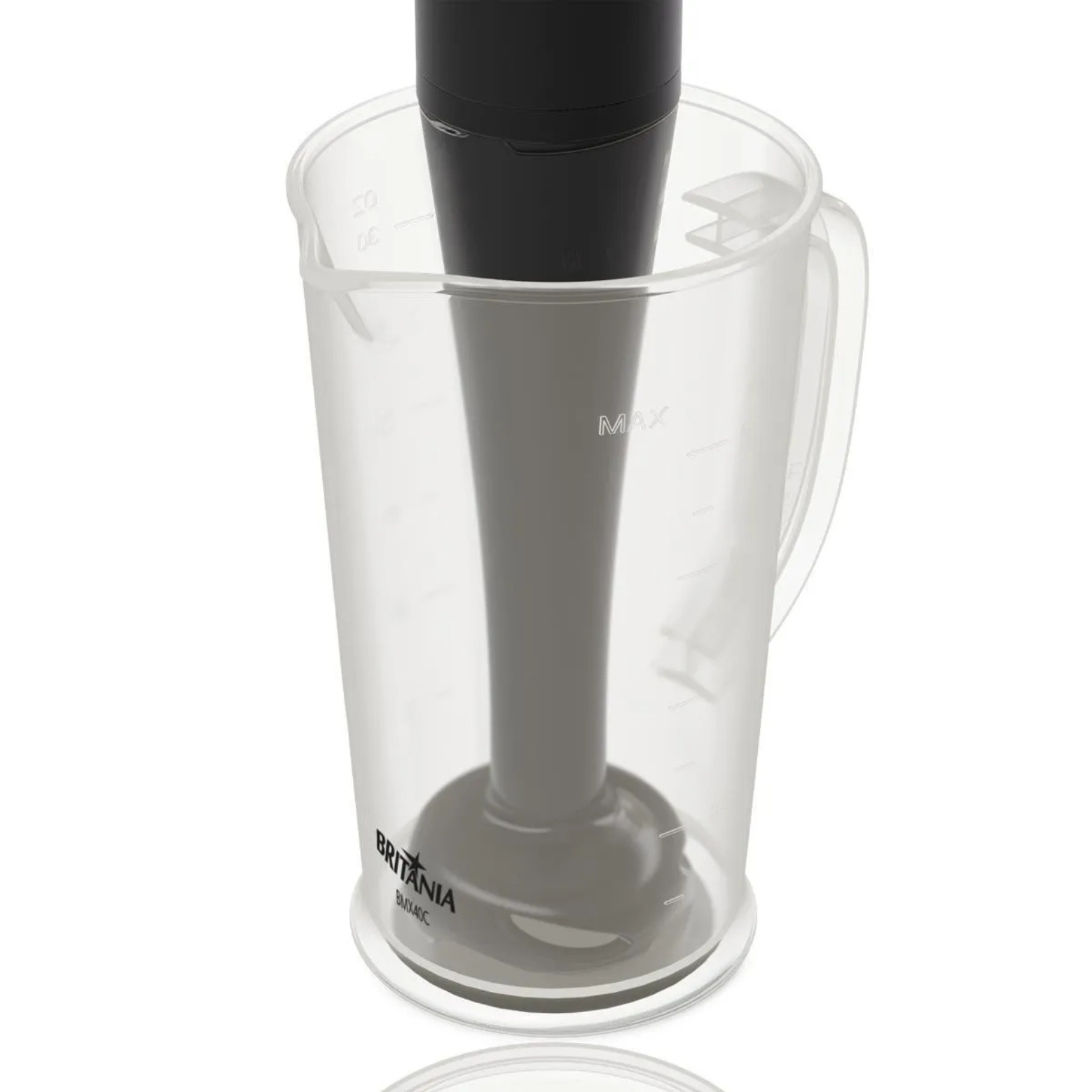 Mixer Britânia Blender 2 em 1 Turbo Preto 220V