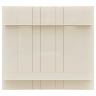 Home Painel Liso Slim Suspenso Imcal 184cm com Led Off White