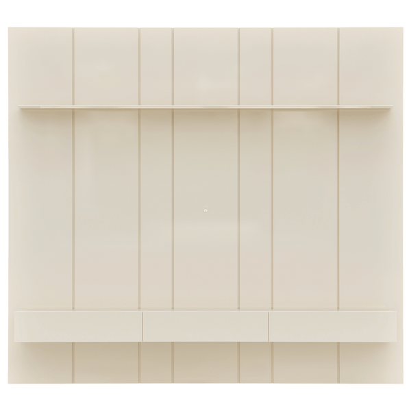 Home Painel Liso Slim Suspenso Imcal 184cm com Led Off White