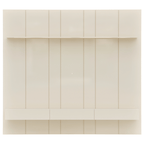 Home Painel Liso Slim Suspenso Imcal 184cm com Led Off White