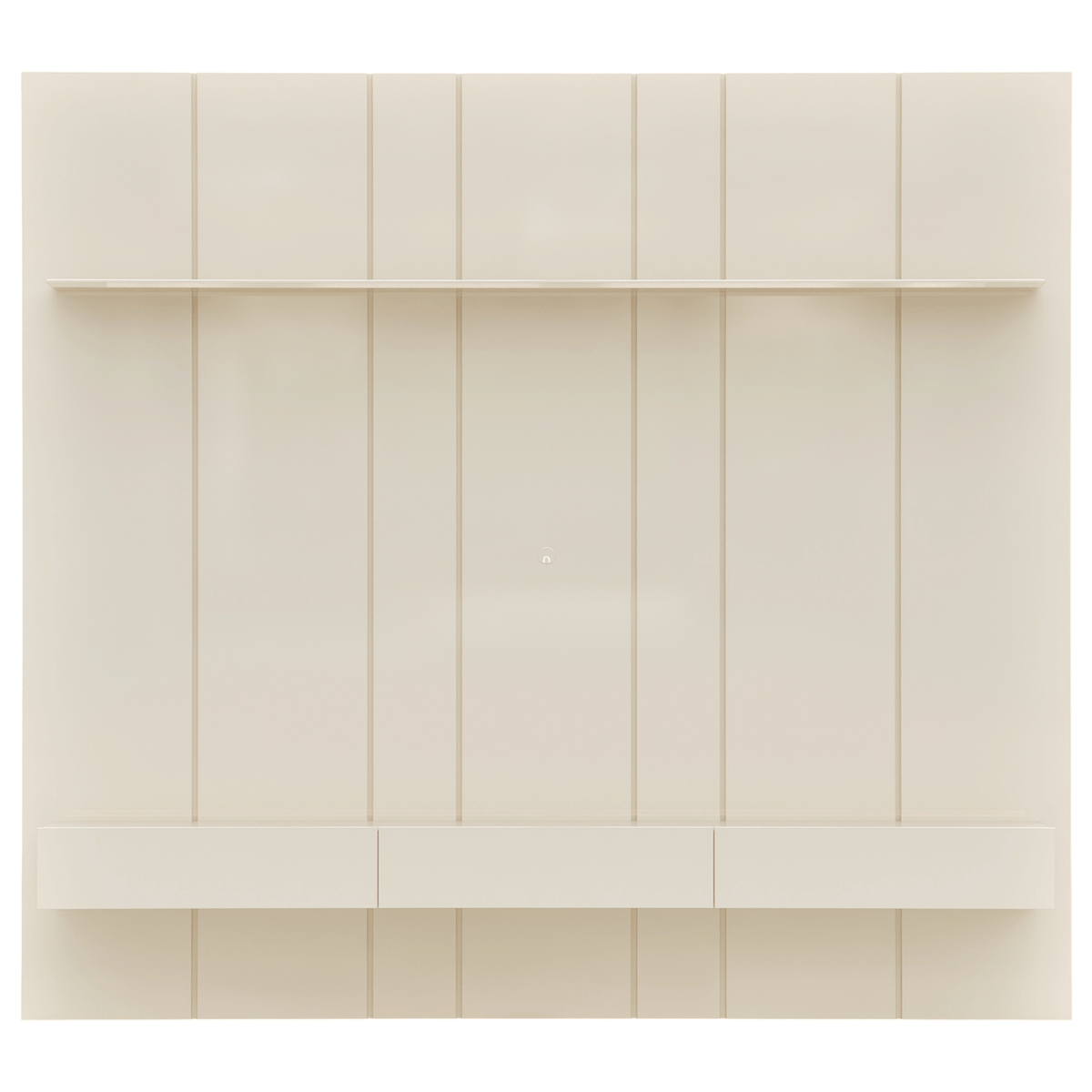 Home Painel Liso Slim Suspenso Imcal 184cm com Led Off White
