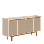 Balcão Buffet Dune Imcal 180cm 4 Portas Off White