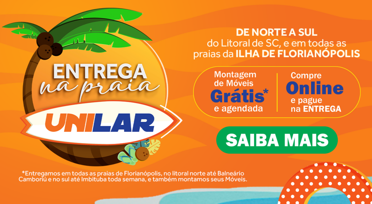 Entrega na Praia!